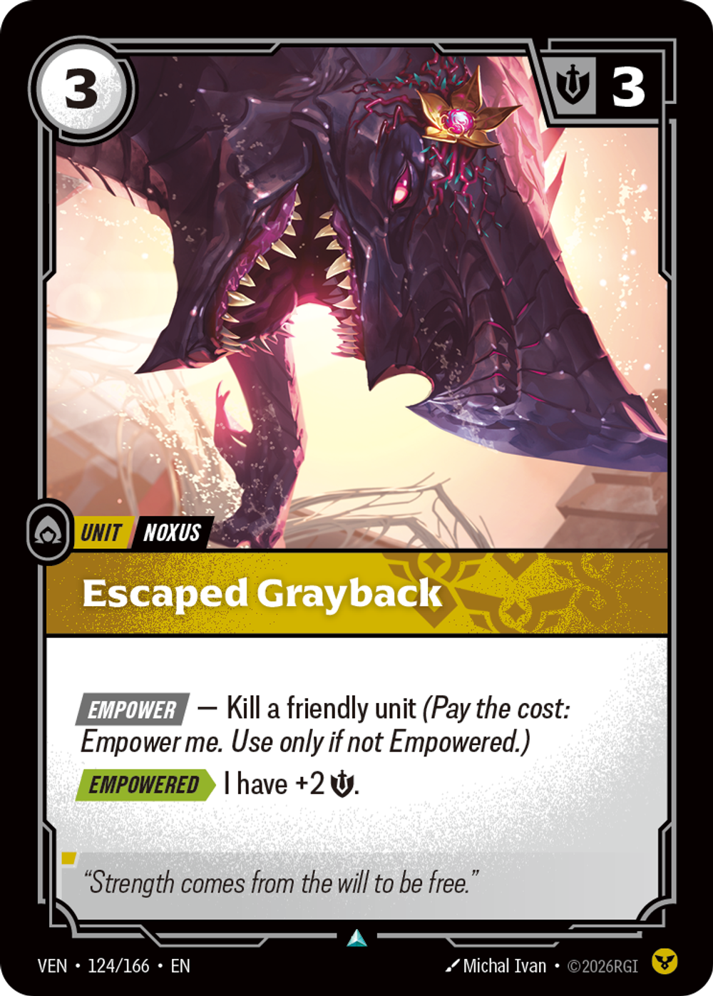 Escaped Grayback