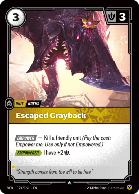 Escaped Grayback — Vendetta #124, art by Michal Ivan