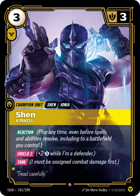 Shen - Kinkou — Origins #241, art by Six More Vodka
