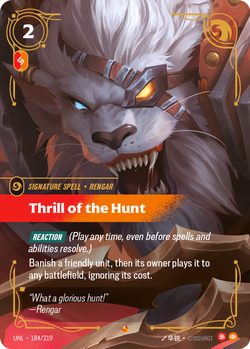 Thrill of the Hunt