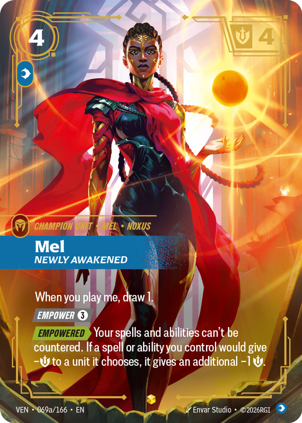 Mel, Newly Awakened (Alternate Art)