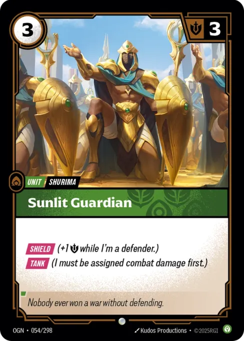 Sunlit Guardian, OGN-054/298
