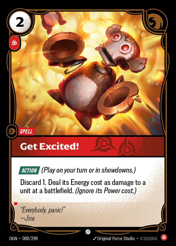 Get Excited! — Riftbound card