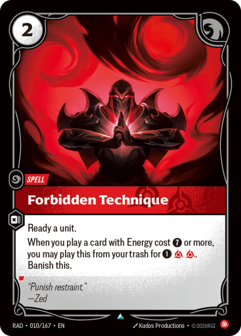 Forbidden Technique