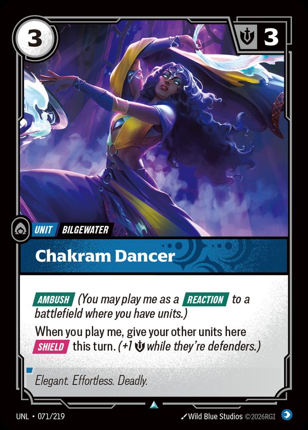 Chakram Dancer — Riftbound card