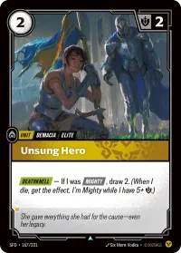 Unsung Hero