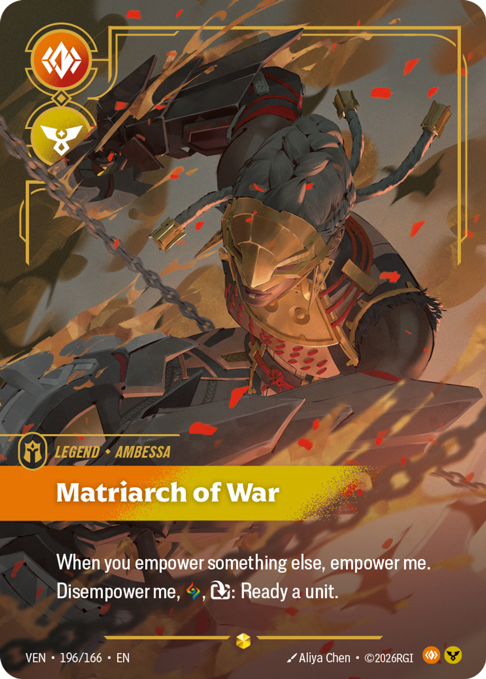 Ambessa, Matriarch of War (Overnumbered)