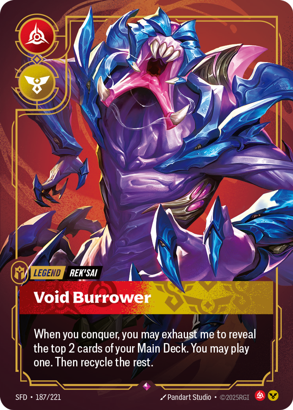 Rek'sai, Void Burrower (Metal)
