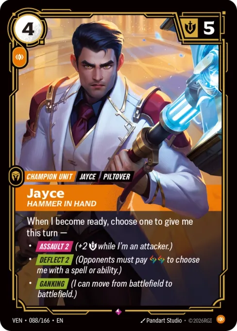 Jayce, Hammer in Hand, VEN-088/166