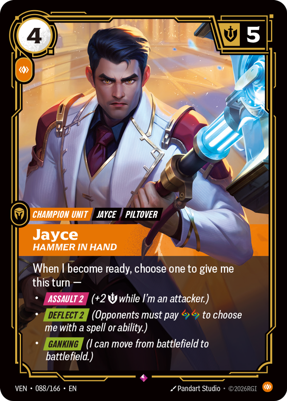Jayce, Hammer in Hand