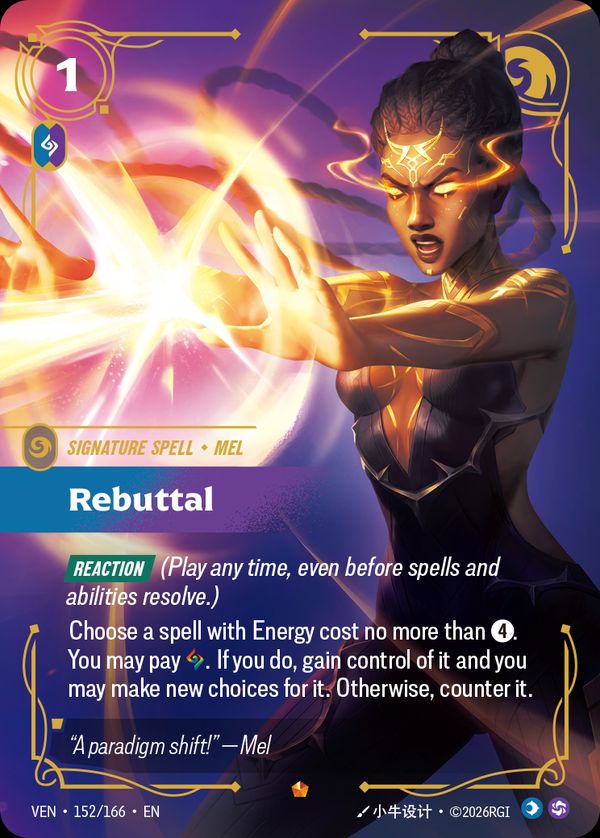 Rebuttal — Riftbound card