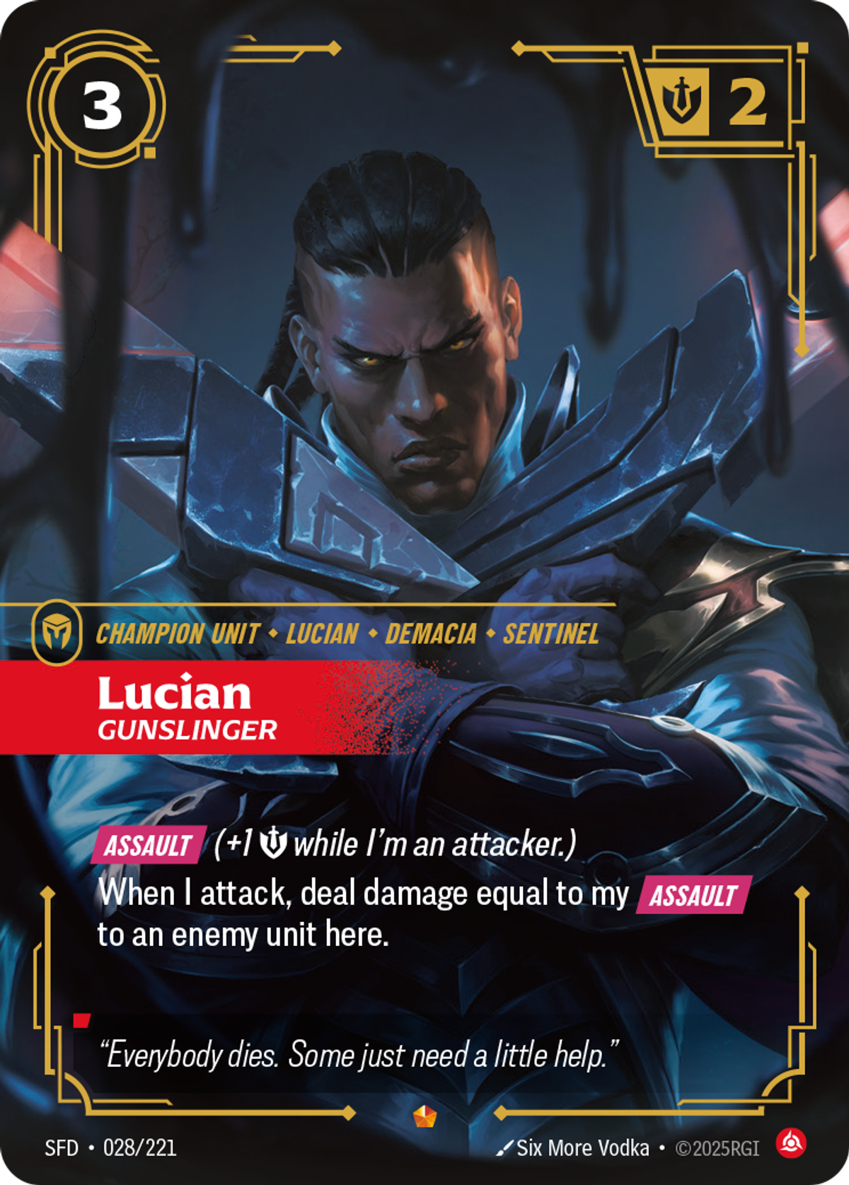Lucian, Gunslinger