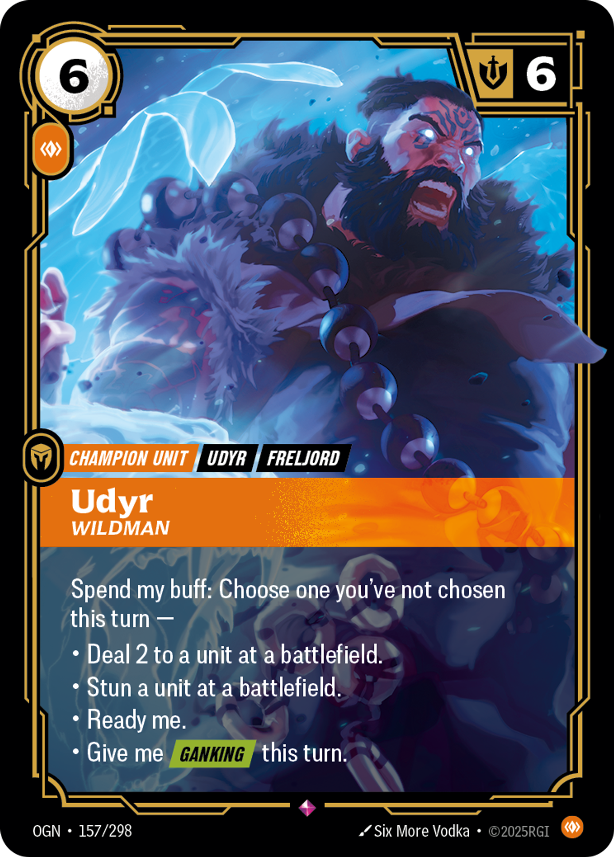 Udyr, Wildman