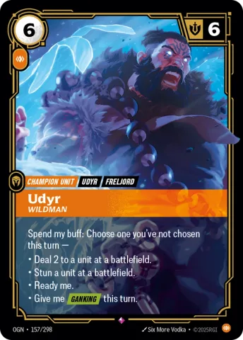 Udyr, Wildman · OGN-157/298