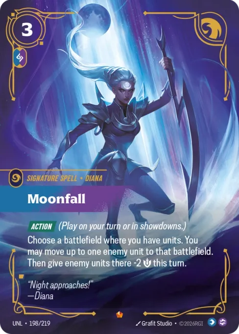 Moonfall, UNL-198/219