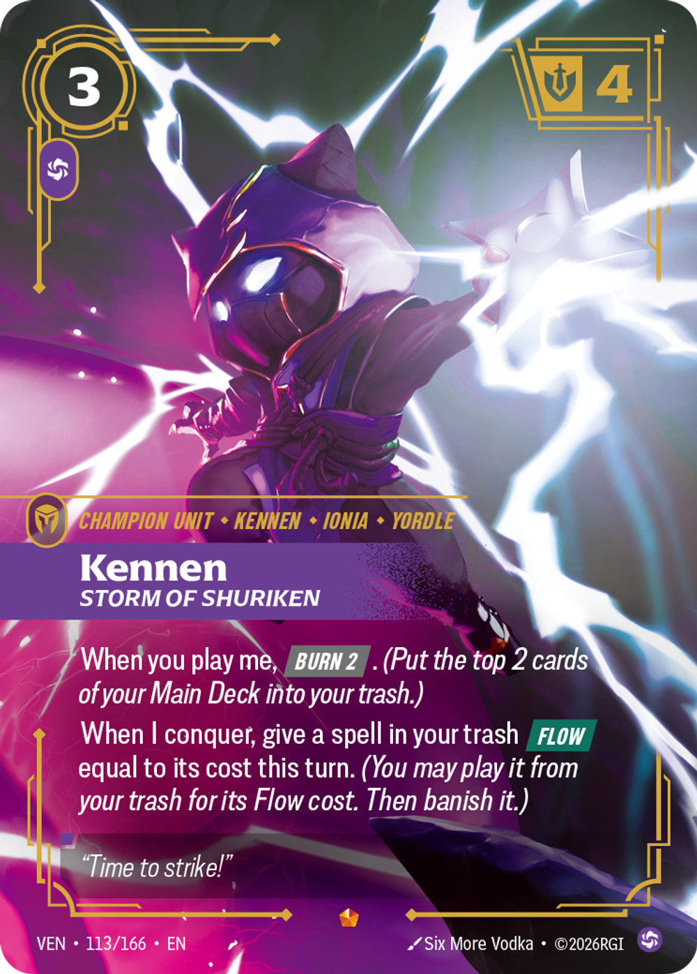 Kennen, Storm of Shuriken