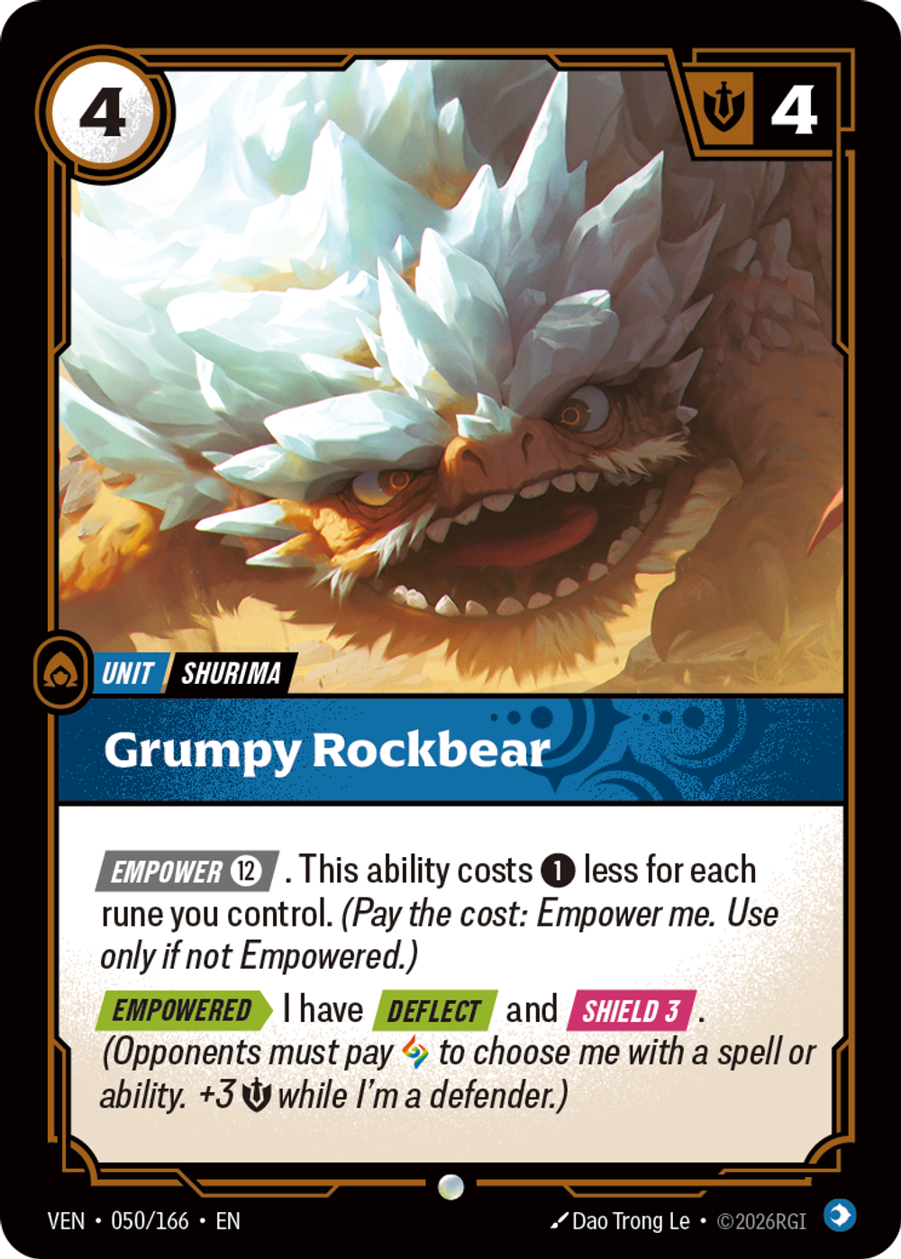 Grumpy Rockbear