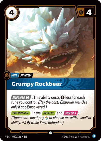 Grumpy Rockbear
