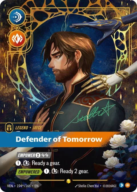 Defender of Tomorrow (제이스) VEN-194* 영어판 카드 이미지