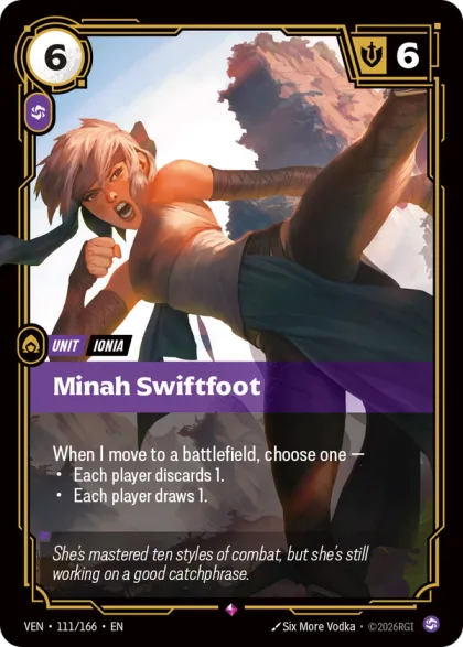 Minah Swiftfoot VEN-111/166