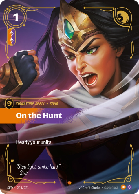 On the Hunt — Spiritforged #204, art by Grafit Studio