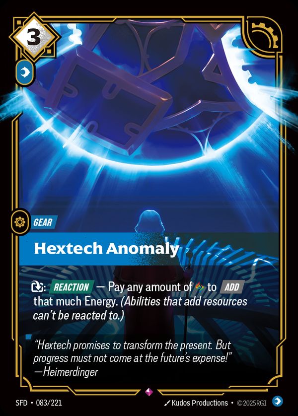 Hextech Anomaly — Riftbound card