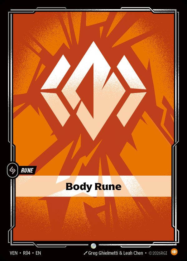 Body Rune — Riftbound card