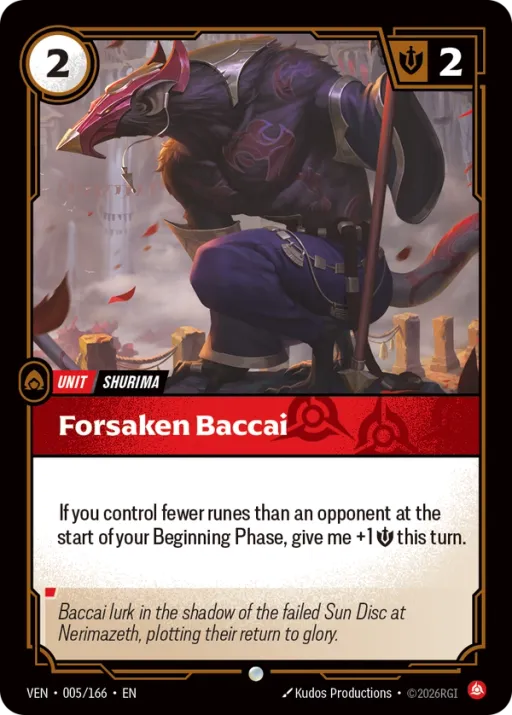 Forsaken Baccai