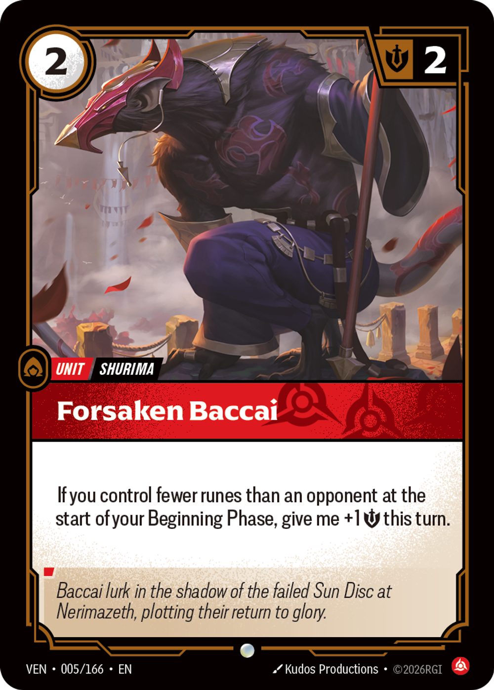 Forsaken Baccai