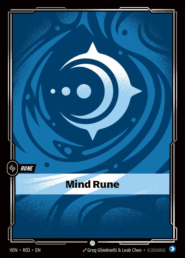 Mind Rune — Riftbound card