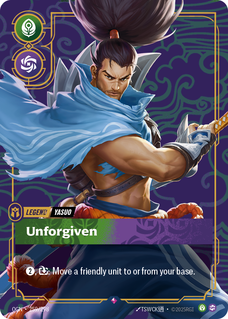 Yasuo, Unforgiven, OGN-259/298