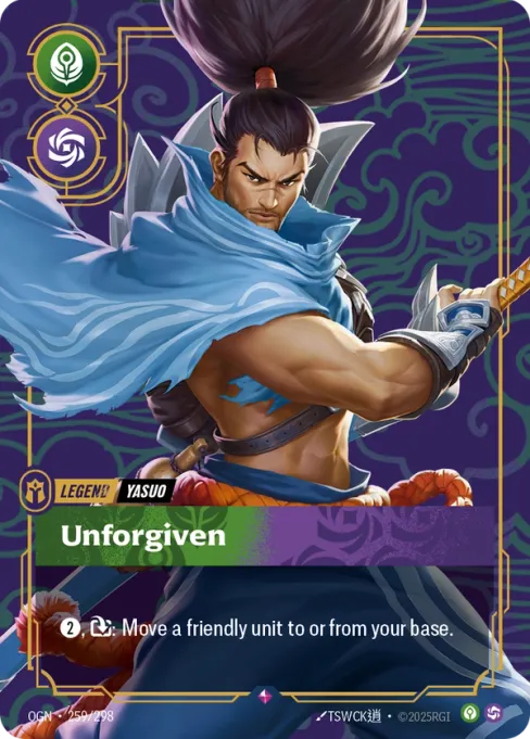 Yasuo, Unforgiven, OGN-259/298