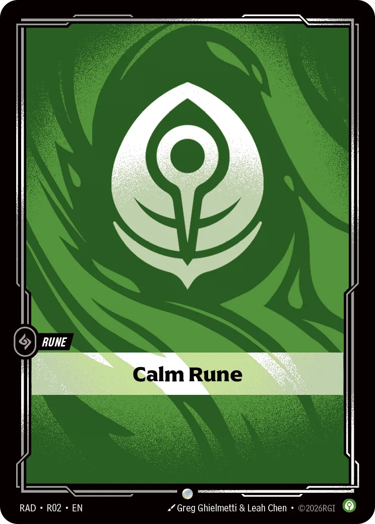 Calm Rune · RAD-R02