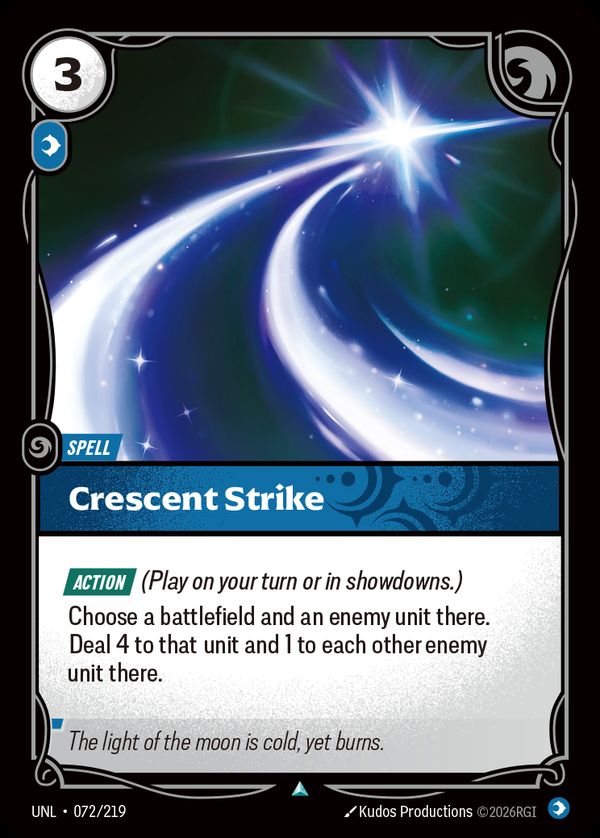 Crescent Strike — Riftbound card