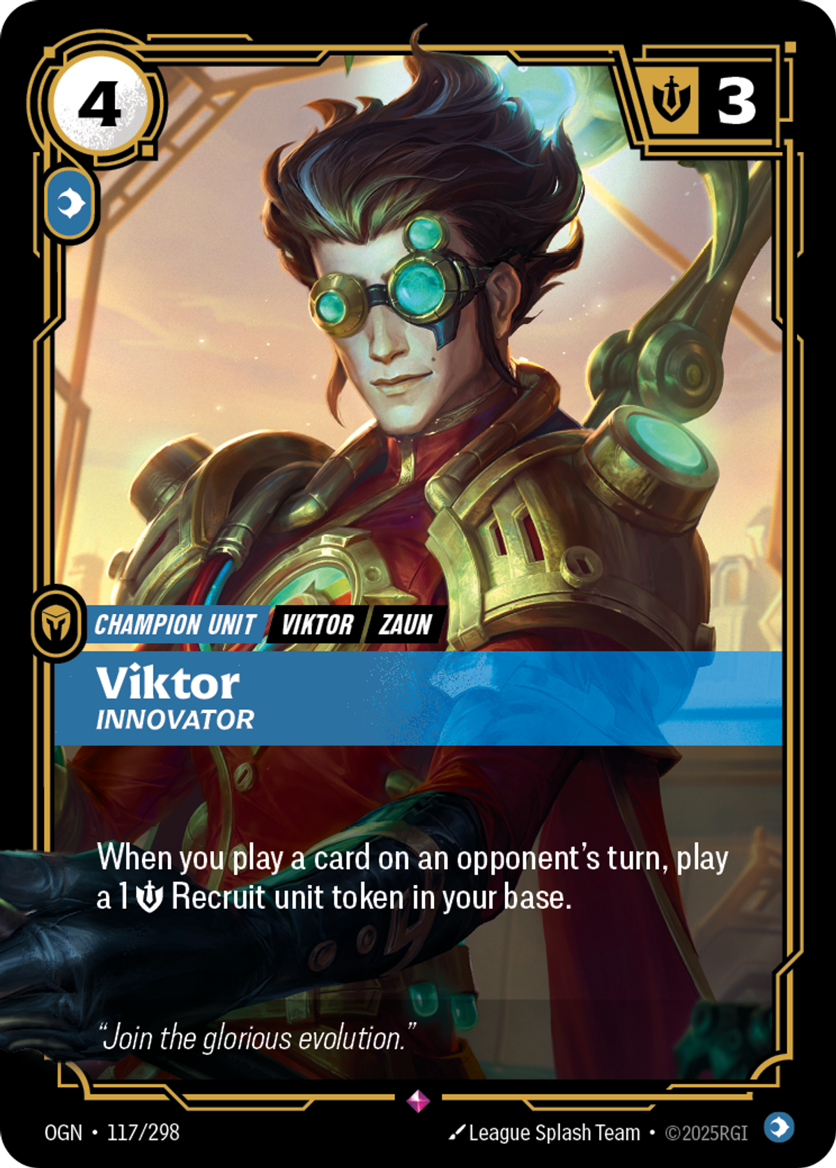 Viktor, Innovator