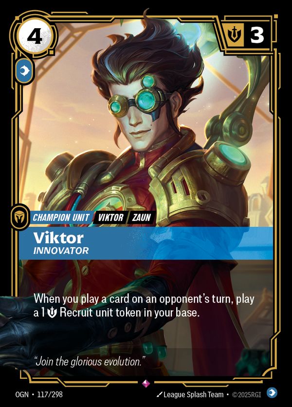 Viktor, Innovator — Riftbound card