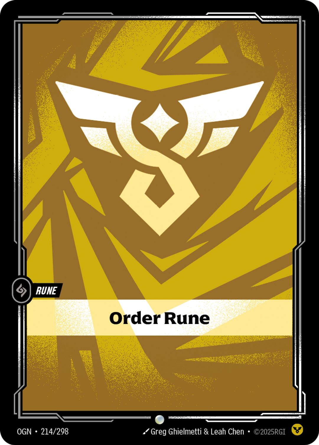 Rune d'ordre