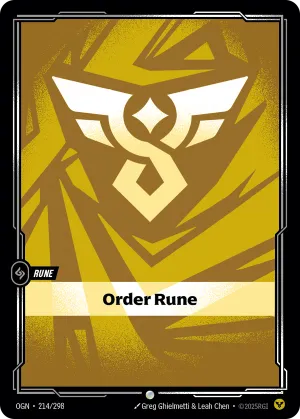 Order Rune