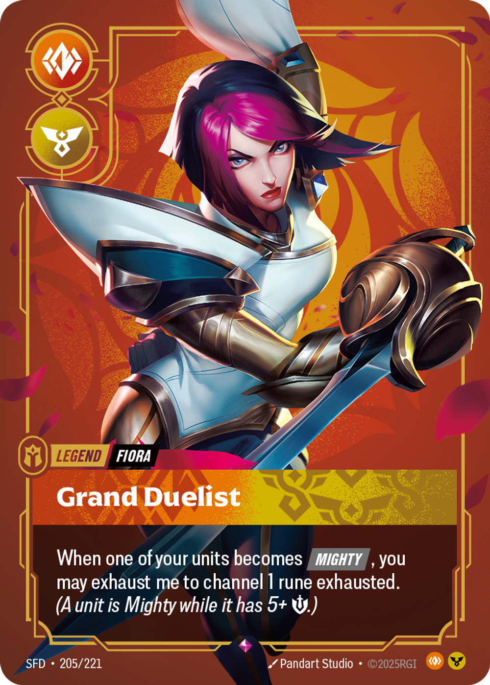 Fiora, Grand Duelist (Metal)