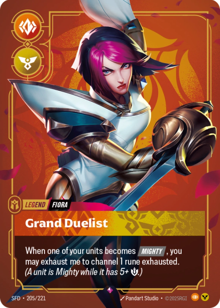Legend Fiora, Grand Duelist — Fiora Aggro deck by Fr0zen at RQ Utrecht