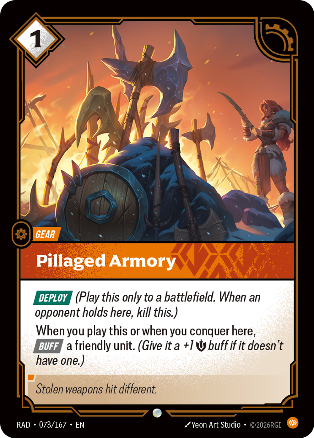 Pillaged Armory