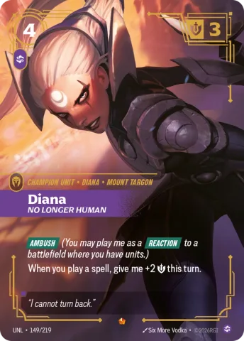 Diana, No Longer Human · UNL-149/219