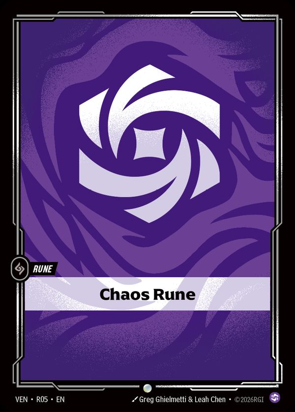 Chaos Rune — Riftbound card
