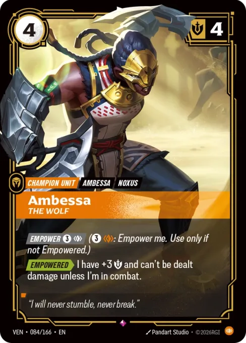 Ambessa, The Wolf, VEN-084/166