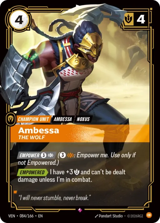 Ambessa, The Wolf