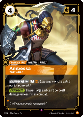 Ambessa, The Wolf