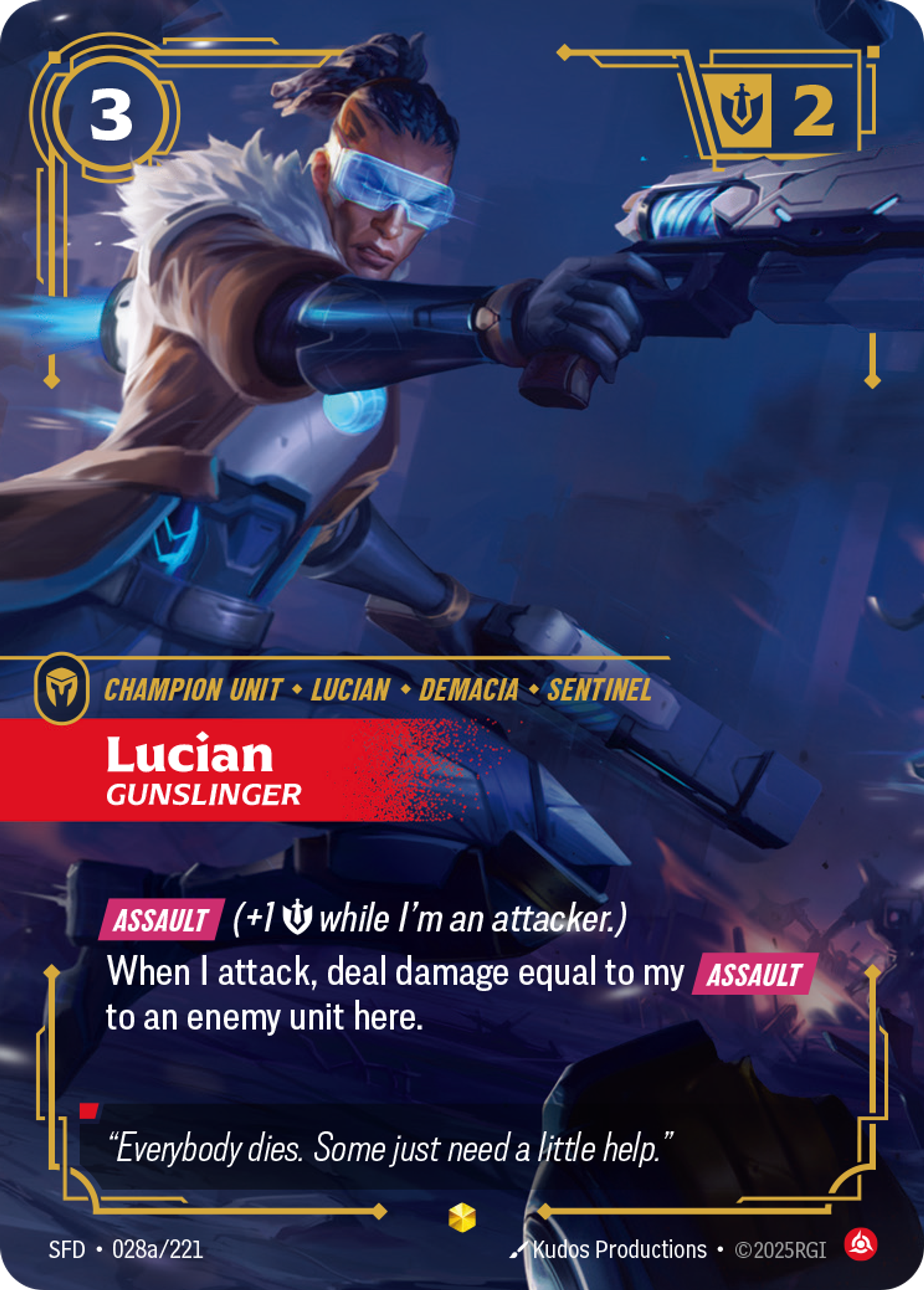 Lucian, Gunslinger