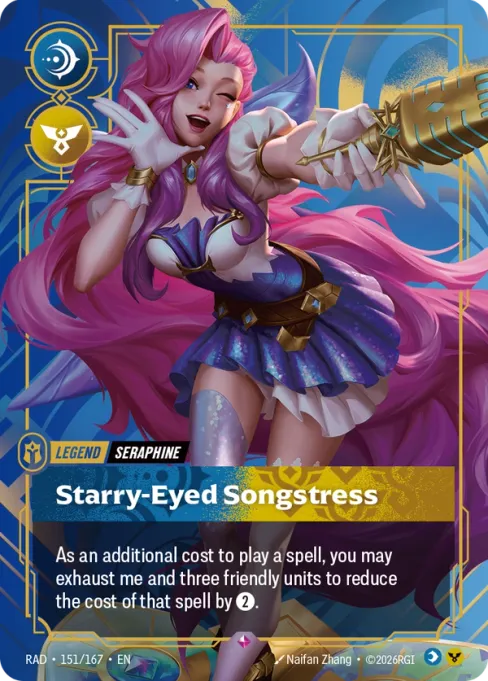 Seraphine, Starry-Eyed Songstress, RAD-151/167