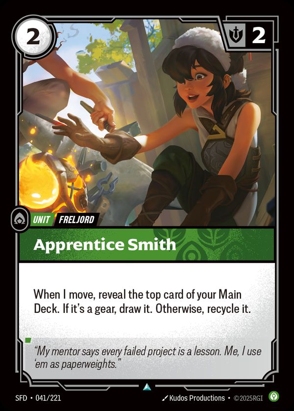Apprentice Smith — Riftbound card