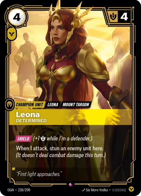 Leona, Determined, OGN-238/298